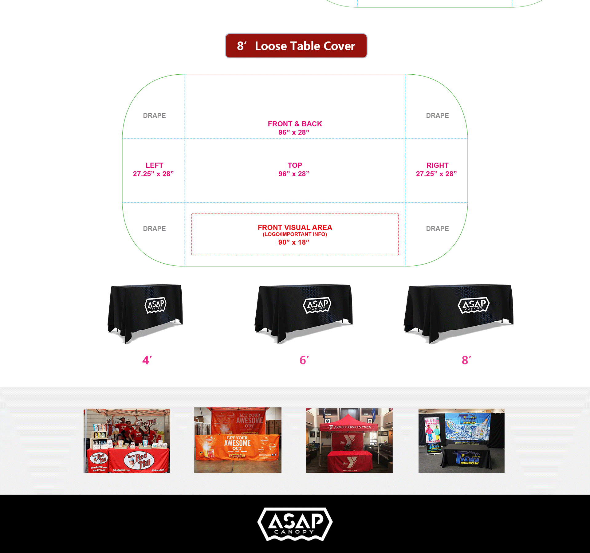 Custom Print Loose Table Throws Custom Print Loose Table Throws page