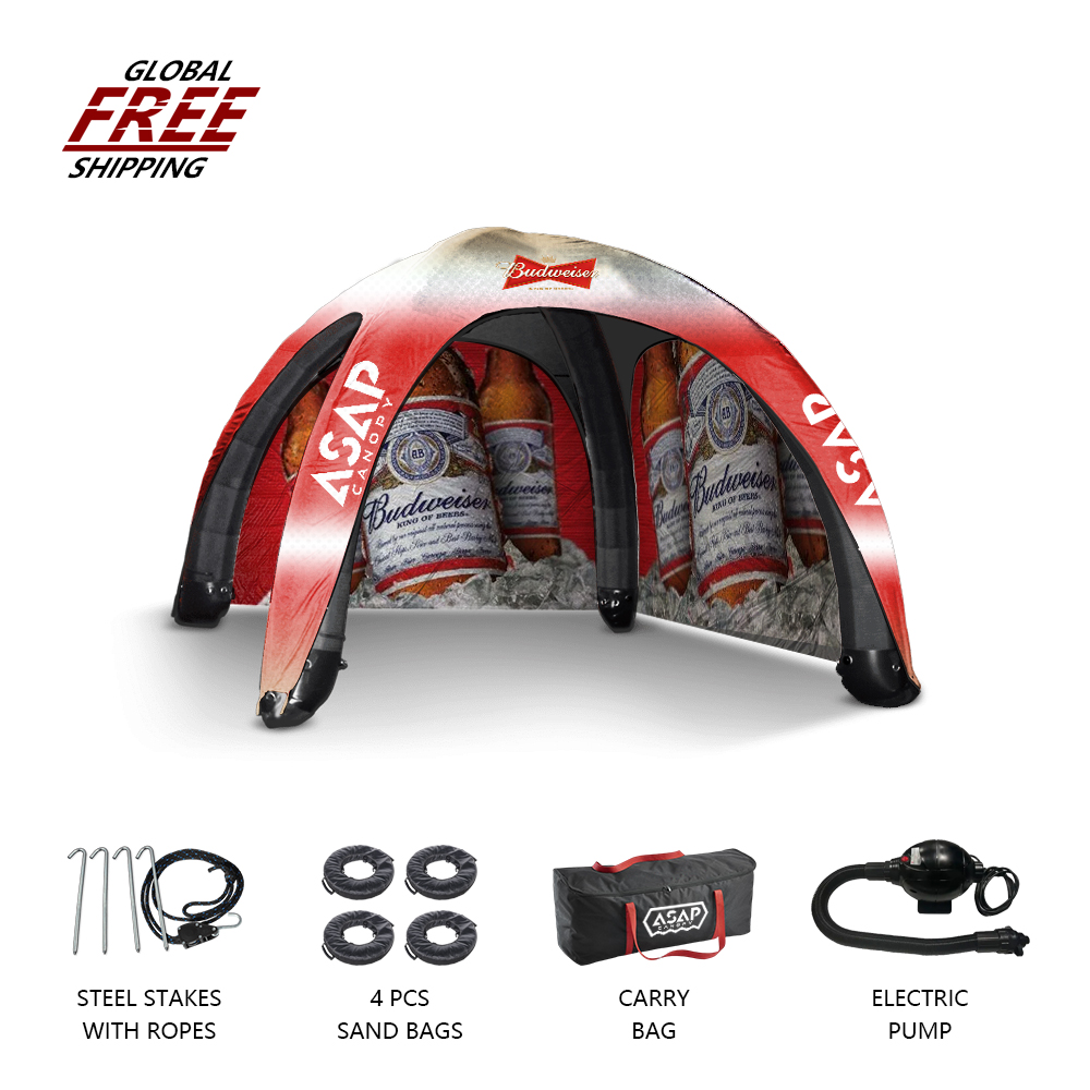 Tent Inflatable 23x23ft With Electric Pump,Coleman Inflatable Tent valdes 4,Inflatable Tent Canopy