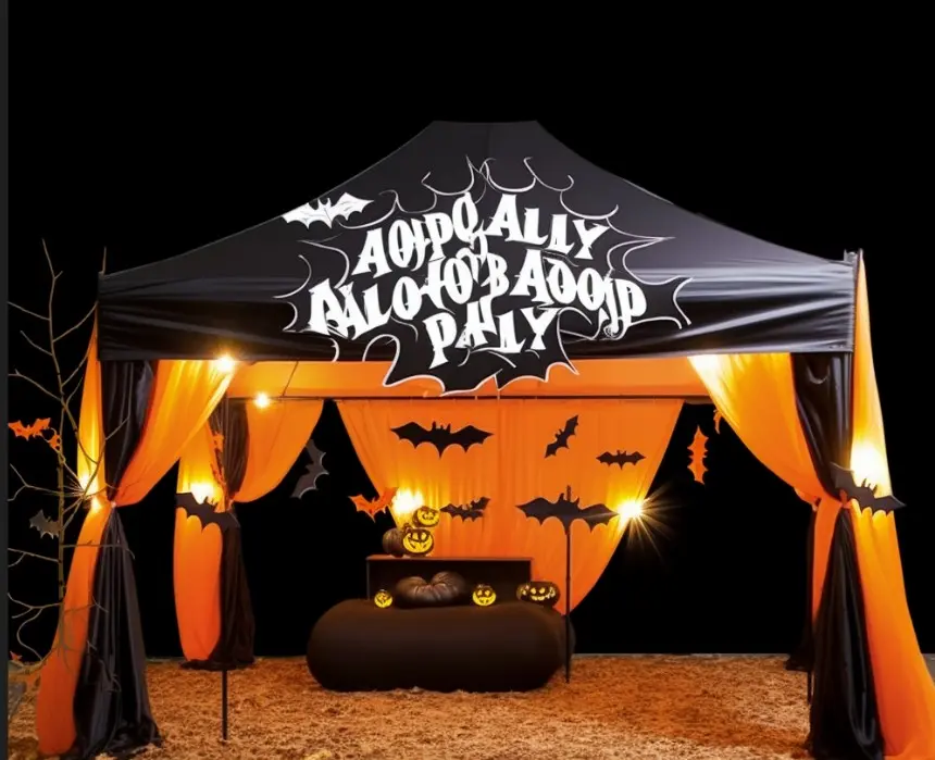 10x10 customized canopy tent