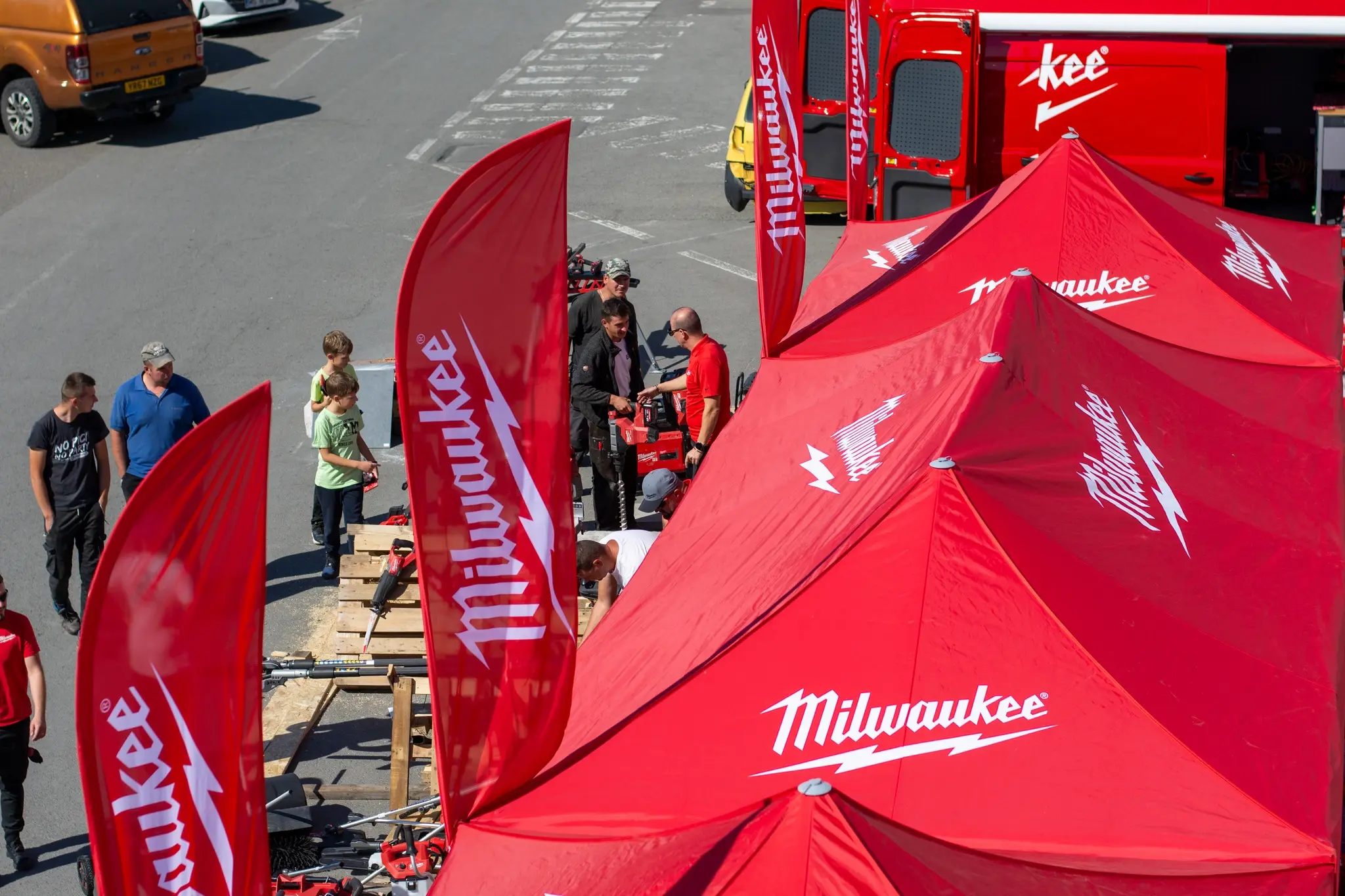 Custom vendor tents