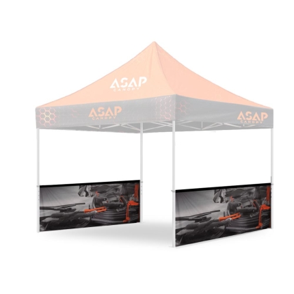 Dye Sublimated Print Canopy Side Skirts