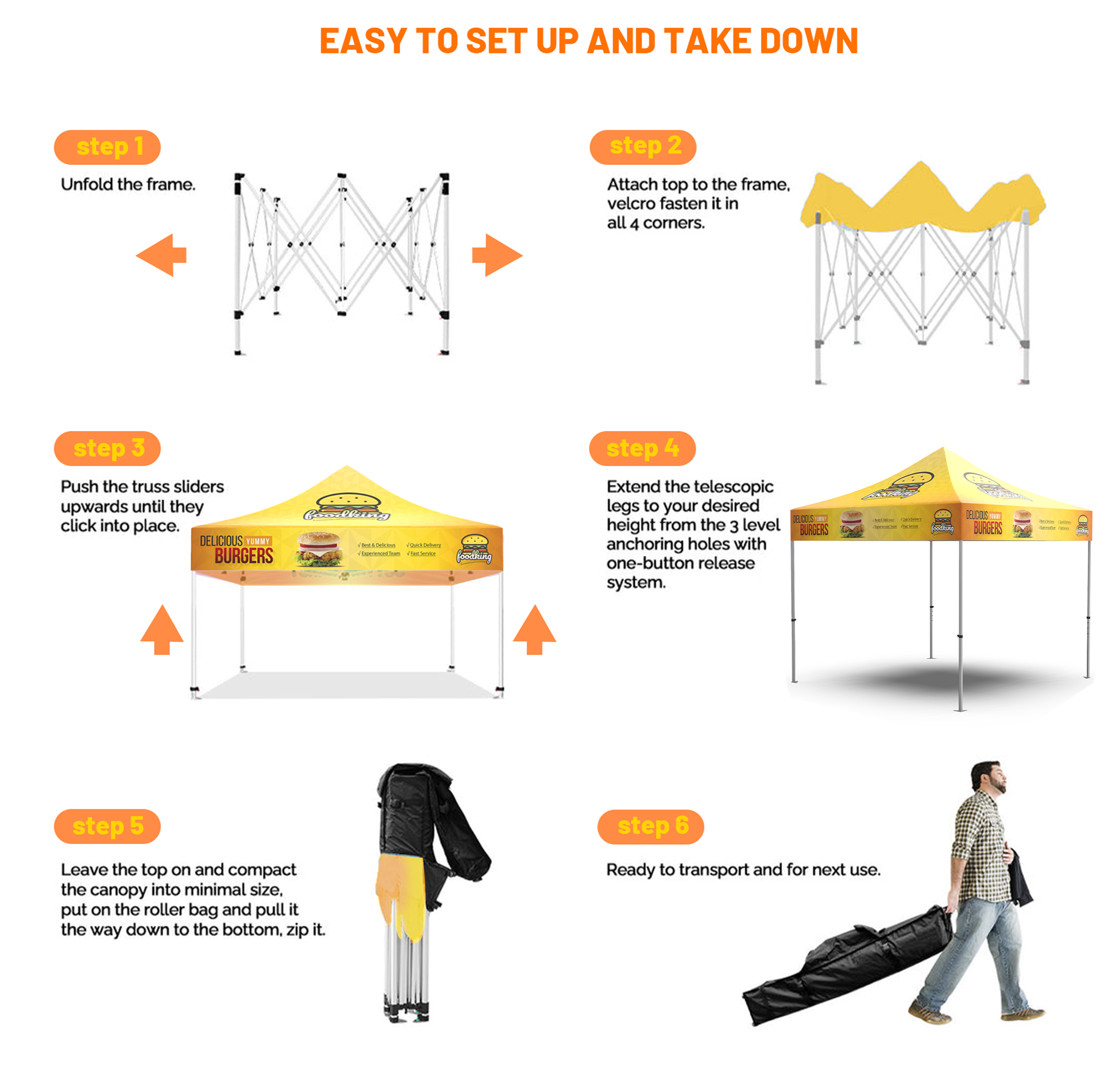 10*20 Trade Show Canopy Tent