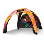 Sturdy Advertising Tent with Personalized Graphics and Logos