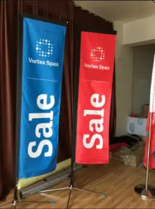 Rectangle Flags – Personalized Banners Printing