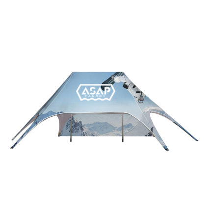 Outdoor Event Shade Tents with Dual Poles in the USA