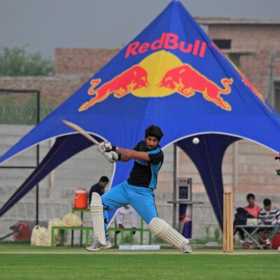 Red Bull Campus Cricket Brand Promotion with Star Tents