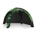 Custom Graphics on Inflatable Marketing Pavilion
