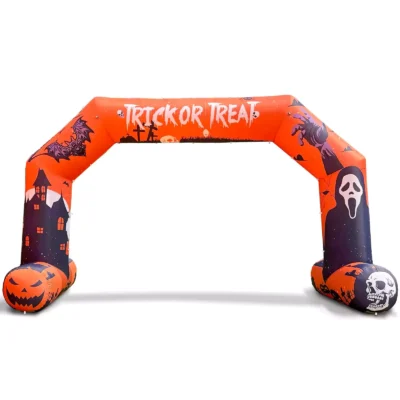 How do inflatable start and finish lines work?