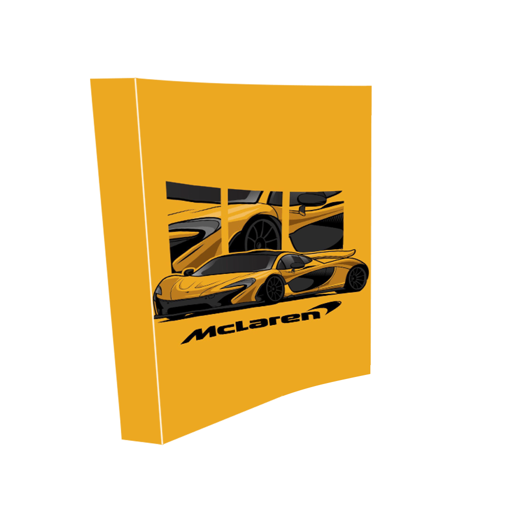 ASAP 89FT Curved Pop Up Trade Show Display - Deluxe Kit trade show display frames、trade show displays michigan、display monitors for trade shows