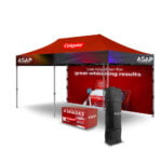 Custom Tents With Logo | 10x20 Canopy Tent With Sidewalls