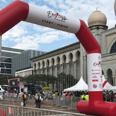 20 ft balloin arch recipe inflated