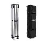 600D Polyester Roller Bags&40mm Hexagonal Aluminium Frame