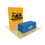 ASAP 89FT Curved Pop Up Trade Show Display - Deluxe Kit