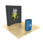 ASAP 92ft Curved Pop Up Trade Show Display Kit