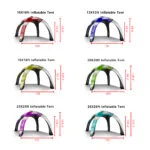 Inflatable Tent Specifications - Detailed Features.