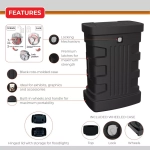 ASAP CANOPY Standard Wheeled Display Case Large 6