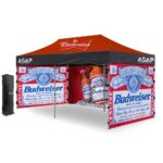 10x20ft Canopy Tent With Company Logo