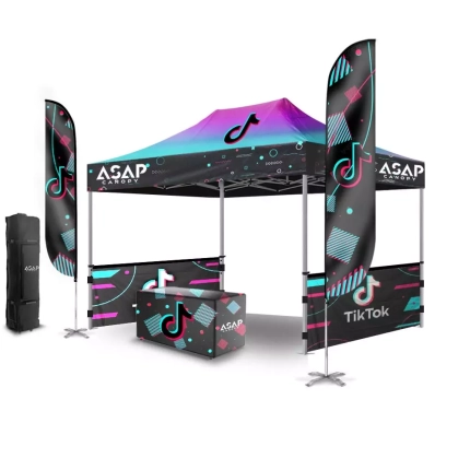 Custom 10x15 Pop Up Canopy For Event