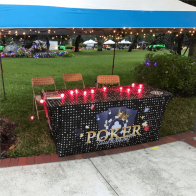 custom size tablecloth custom trade show tablecloths