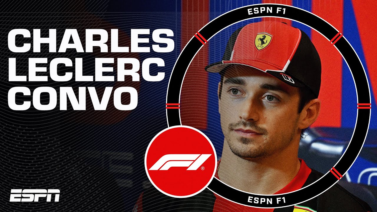 Video Charles Leclerc interview for ESPN F1 on Ferraris long term outlook and 2023 difficulties