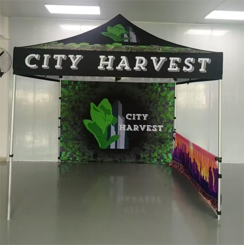 custom business canopy