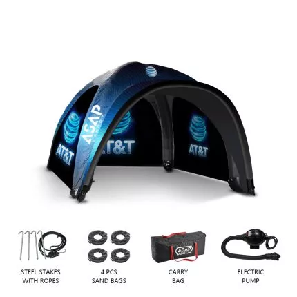 16x16 Air Frame Tent Custom