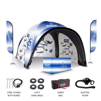 16ft Custom Printed Inflatable Tent