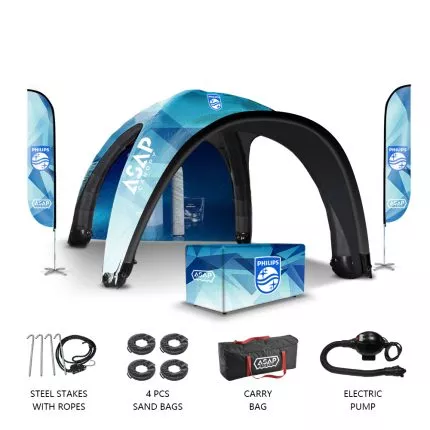 20x20ft Inflatable Tents Full Bleed