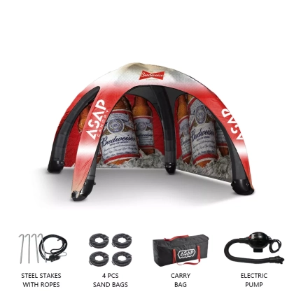 Tent Inflatable 23x23ft With Electric Pump