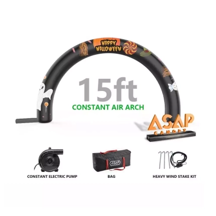 Inflatable Curved Shape Arch 15ft