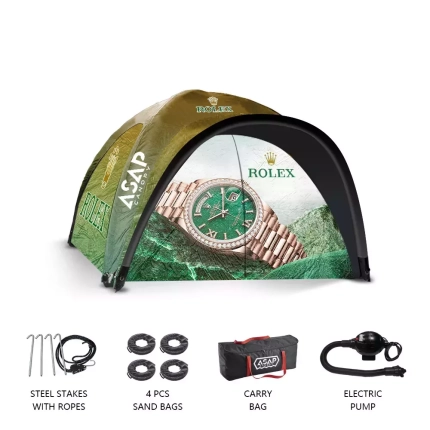 Inflatable Tent With Furniture Kit 13x13ft