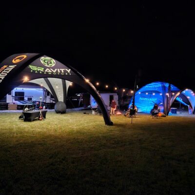 largest inflatable tent