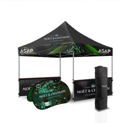 10×10 pop up canopy with sun protection for summer events *