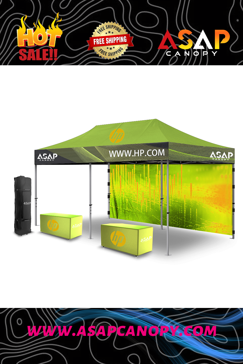 5 Powerful Logo Canopy Tents for Ultimate Brand Visibility: Size Guide