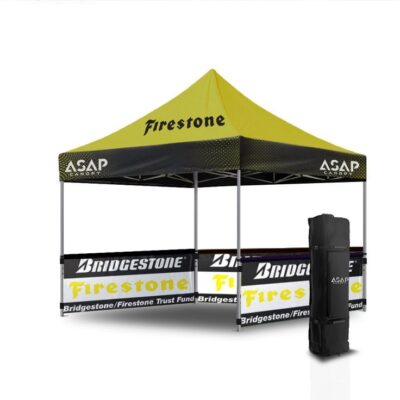 10×10 custom pop up canopy tent with your logo graphics *