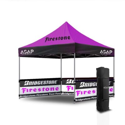 10×10 custom pop up canopy tent with your logo graphics *