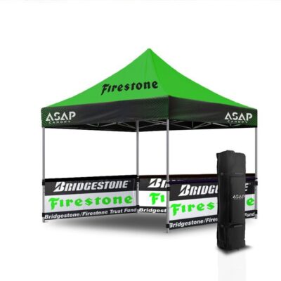 10×10 custom pop up canopy tent with your logo graphics *
