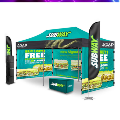 Canopy Tent Logo：10×20 Trade Show Tents With Logo