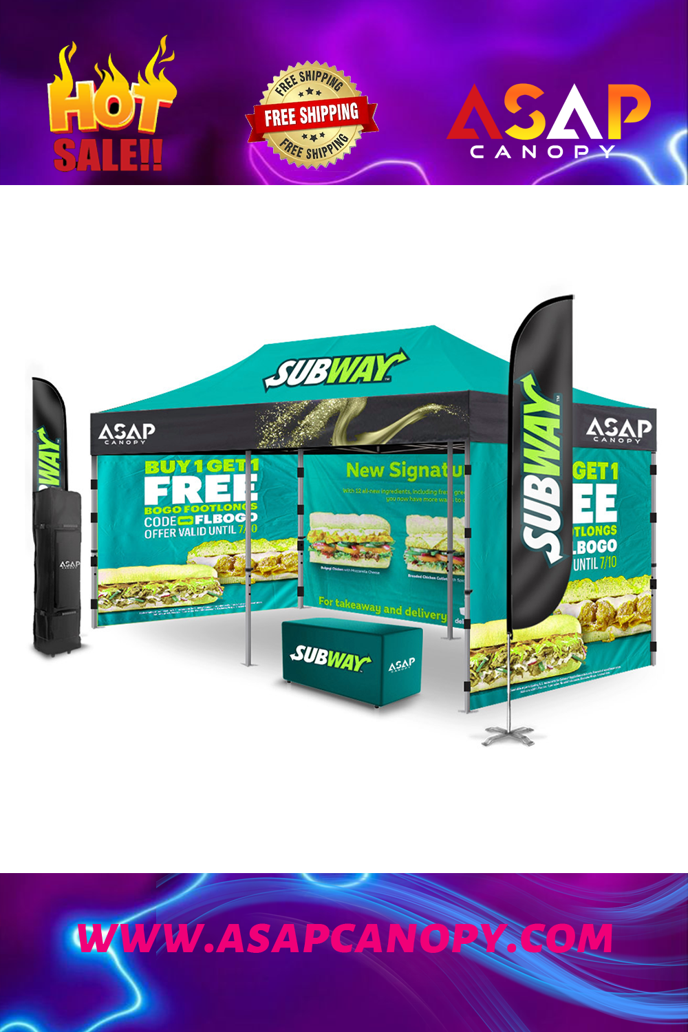 Canopy Tent Logo：10×20 Trade Show Tents With Logo