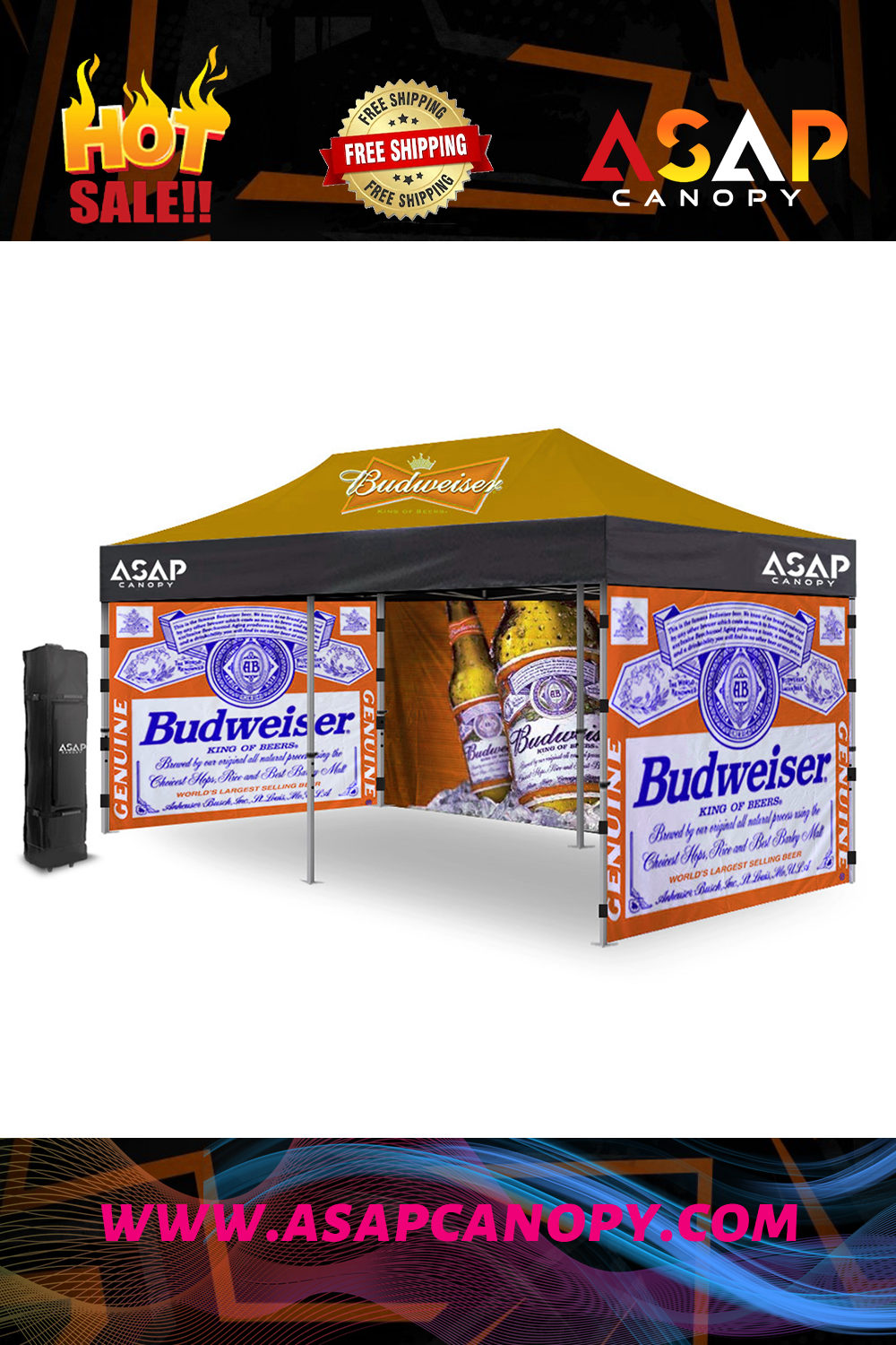 Custom Tent With Logo：10x20ft Canopy Tent With Company Logo