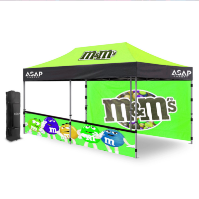 Logo Pop Up Tent：10x20ft Aluminum Frame Tent Custom