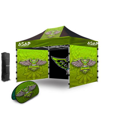 Custom 10x15ft Canopy Advertising