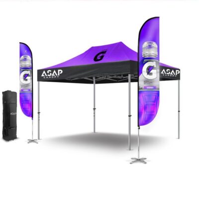 Custom Made Tents：10x15ft Pop Up Tent Advertising