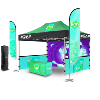 Custom Canopy Printing：10x15ft Canopy Logo Design