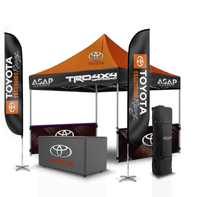 Heavy Duty Canopy 10×10 With Sidewalls