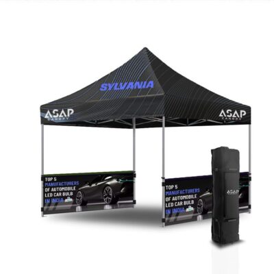 10×10 Custom Branded Instant Canopy For Outdoor Events