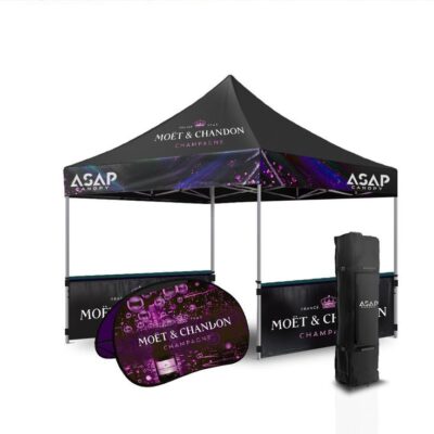 10×10 Pop Up Canopy With Sun Protection For Summer Events