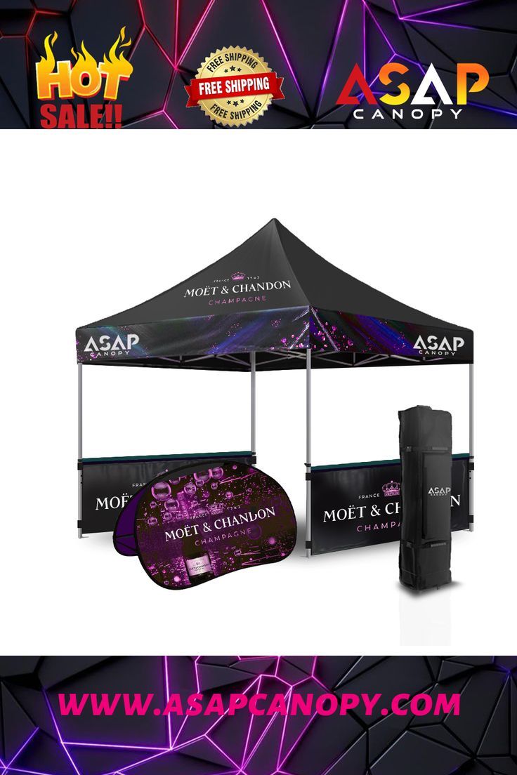 10×10 Pop Up Canopy With Sun Protection For Summer Events