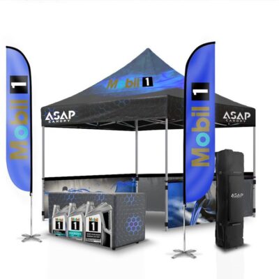 10×10 Commercial Canopy With Logo Print