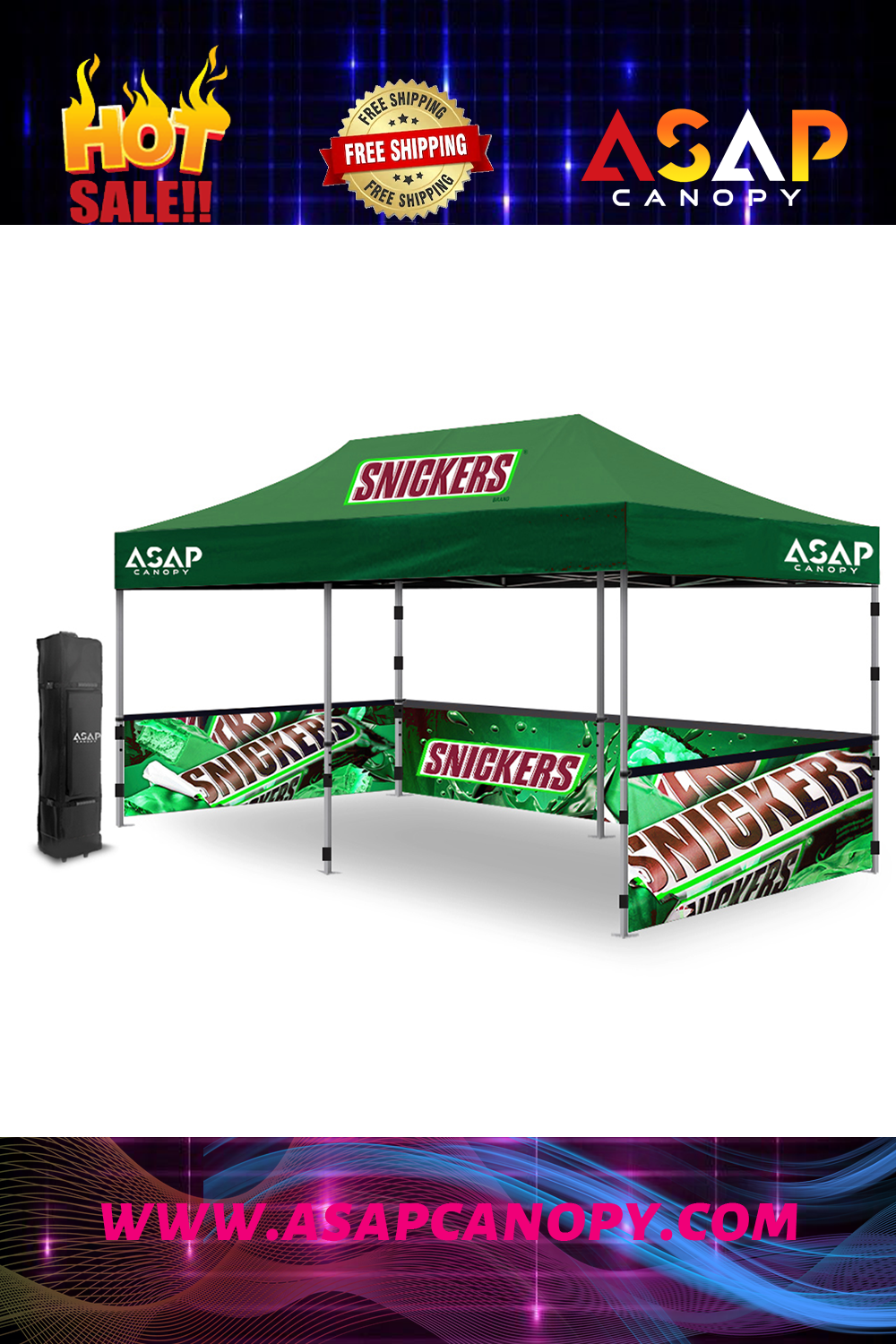 Canopy Tent Custom Logo：10x20ft Pop Up Canopy Tent